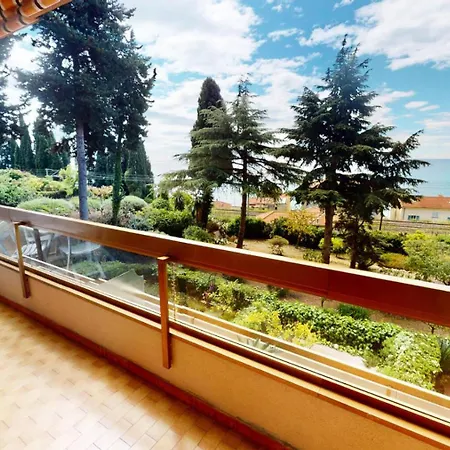 Apartment La Cuse - Giotto - Joli Studio Avec Grande Terrasse Vue Mer Et Garage Prive Mae-9634